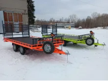 Прицеп двухосный, 4 метра БАРС 1050