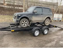 Прицеп двухосный 4 метра БАРС 1111