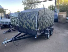 Прицеп 3.5 метра, с тентом БАРС 1125