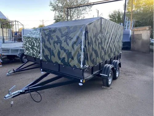 Прицеп 3.5 метра, с тентом БАРС 1125
