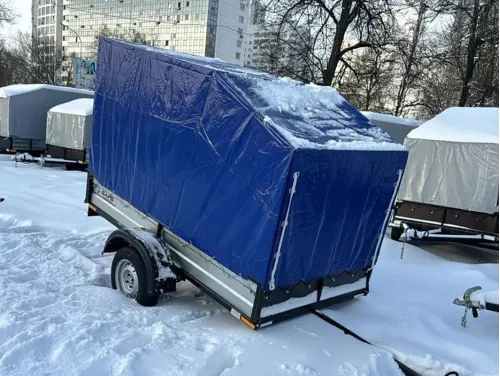 Прицеп одноосный с тентом БАРС 2001